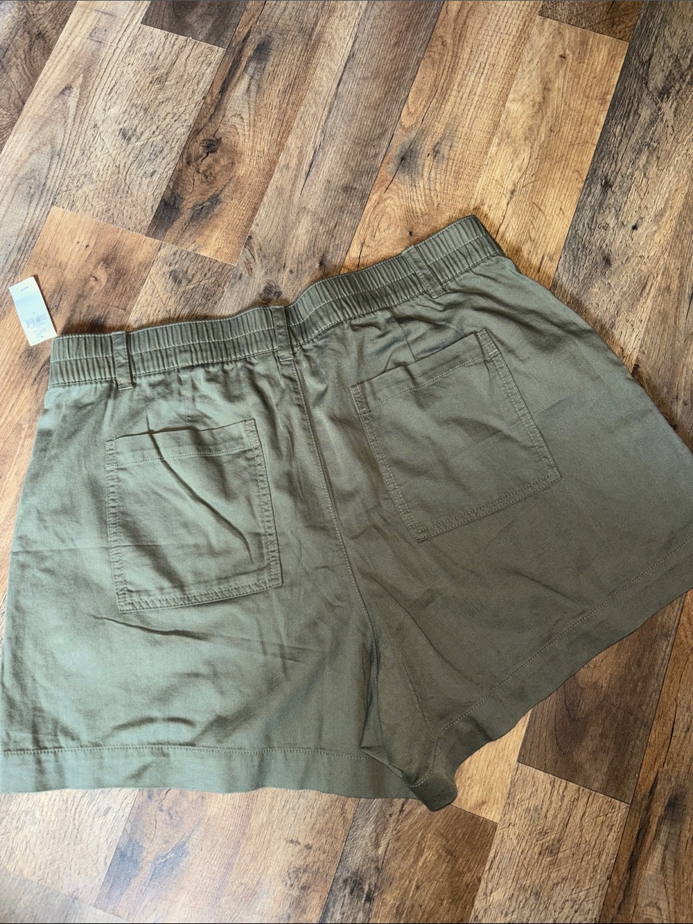 NWT GAP Olive Utility Women’s Shorts, sz XL - Picture 4 of 6